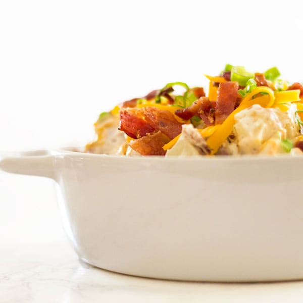 Barbecue Gold: The Ultimate Loaded Potato Salad with Yogurt